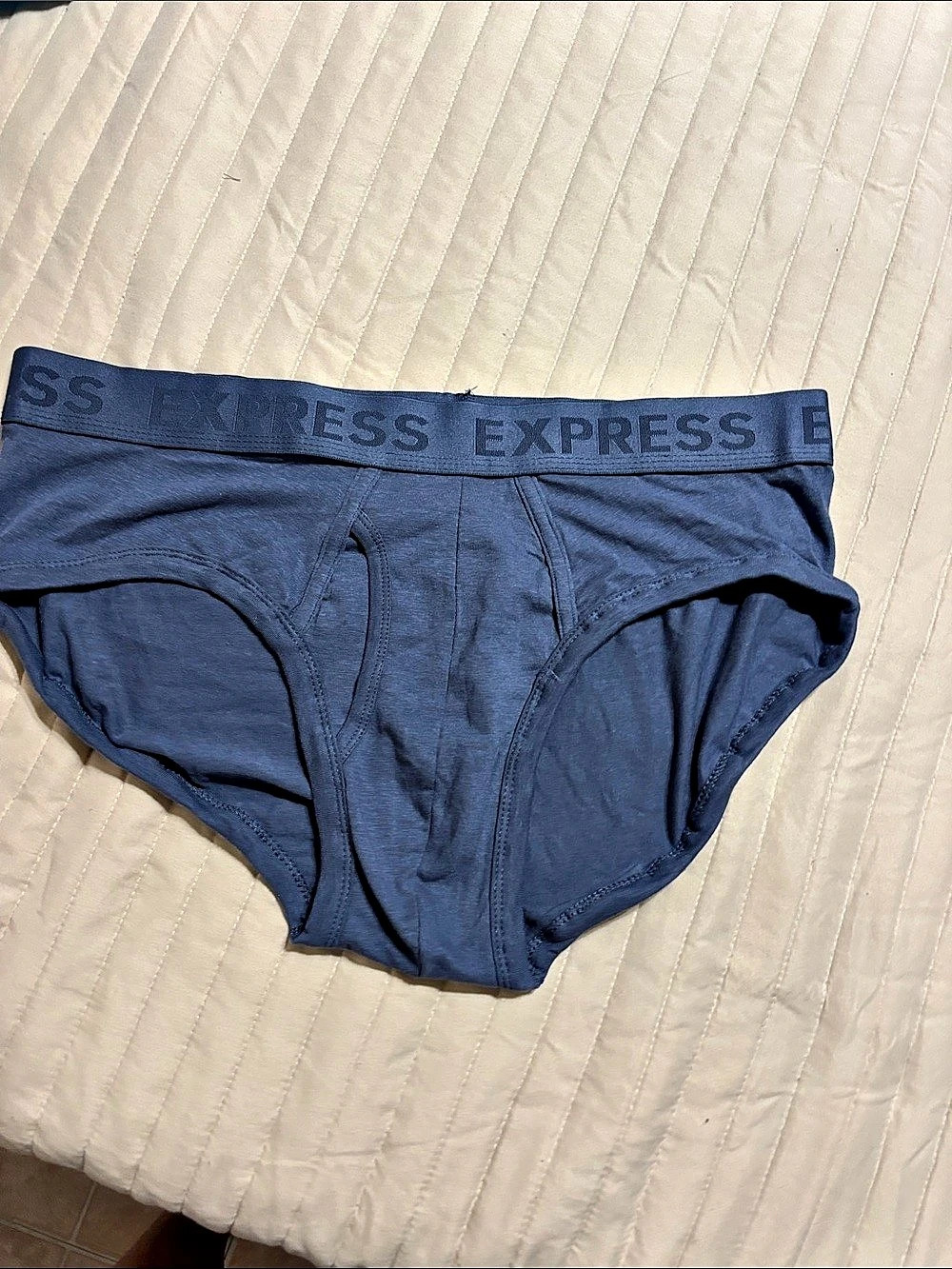 Express Men's Briefs Blue Size large